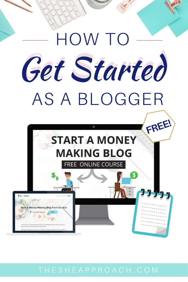 start blogging free